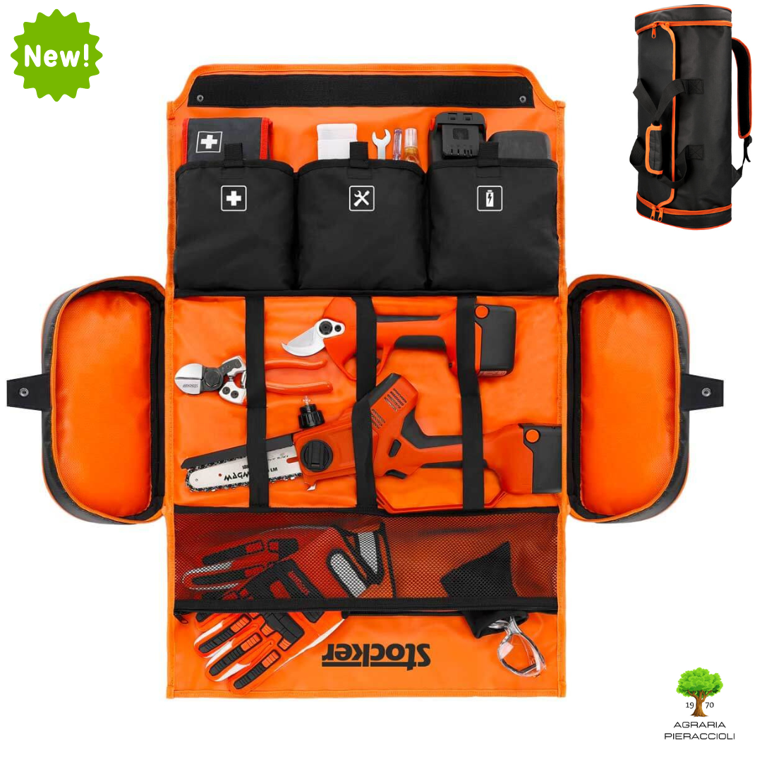 ORDINEX 431 ZAINO STOCKER PORTA ATTREZZI POTATURA TIPO MOTOSEGA FORBICE CUSTODIA0