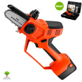 MOTOSEGA ELETTROSEGA STOCKER MAGMA E-100 LM 350W BARRA 8,8cm + 2 BATTERIE 2,6Ah0