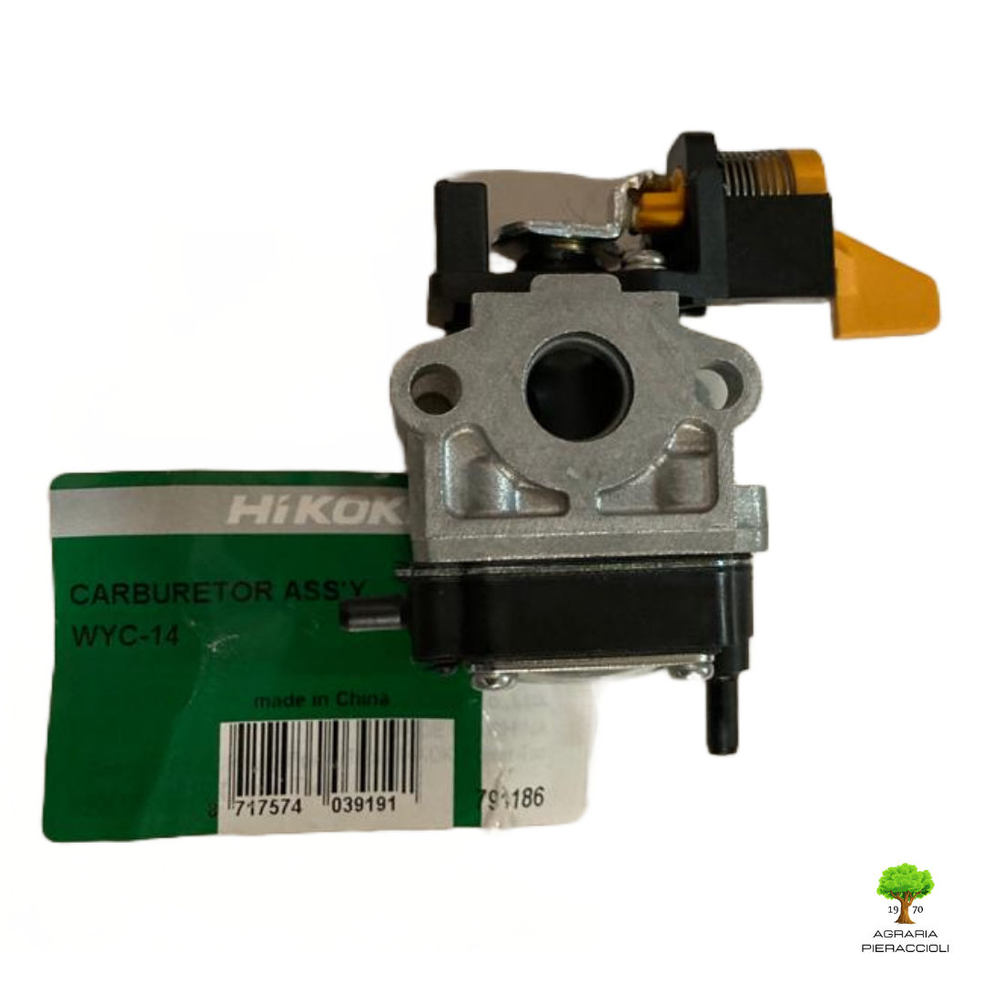 CARBURATORE WYC-14 ORIGINALE HIKOKI HITACHI 791186 X DECESPUGLIATORE CG31EBS LP0