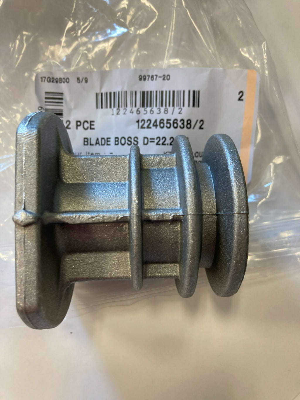 MOZZO PORTALAMA STIGA 122465638/2 PER RASAERBA NP PAN TWINCLIP XA XM TURBO AL3