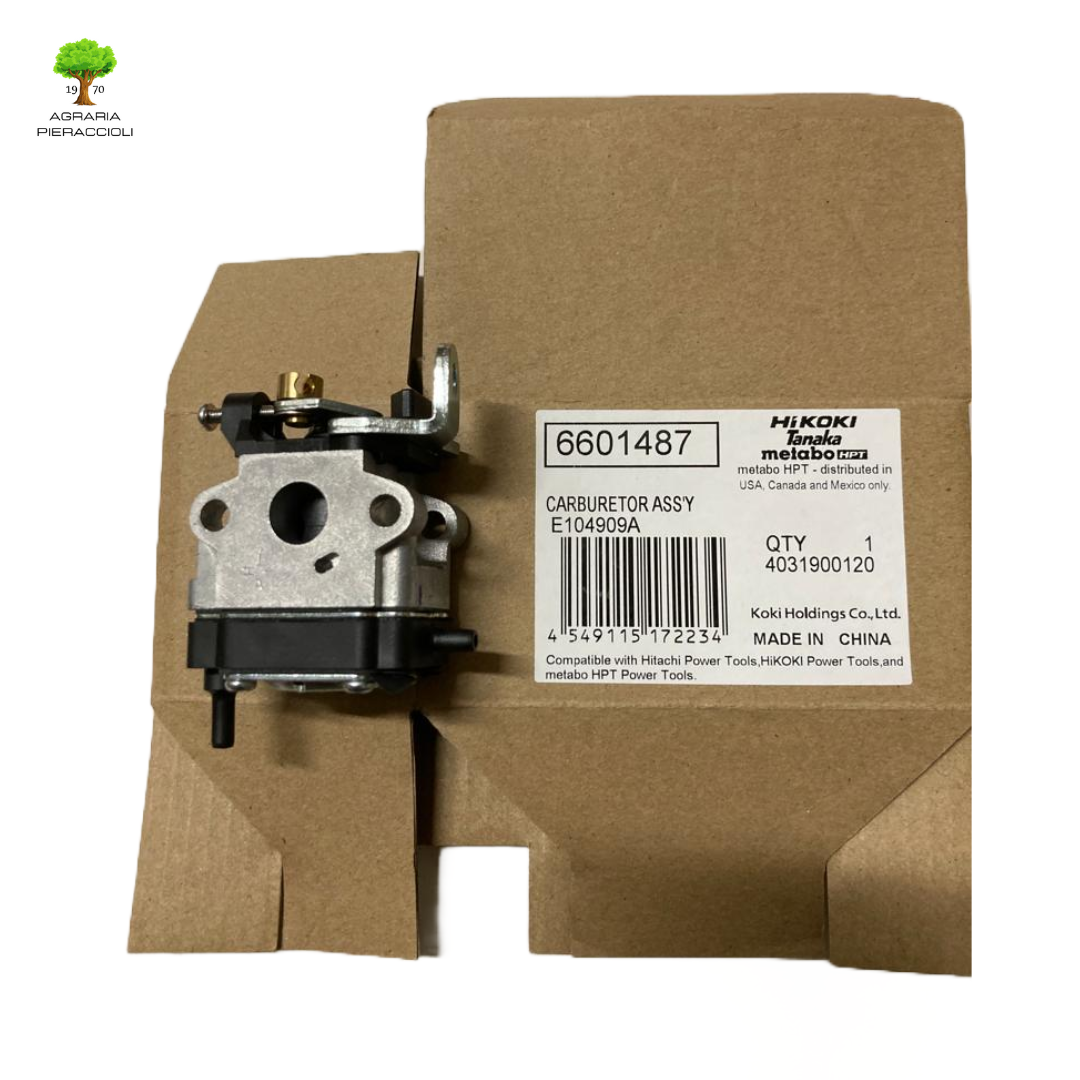 CARBURATORE HITACHI 6601487 ORIGINALE DECESPUGL.CG22EA SOFFIATORE RB27EA RB27EAP1