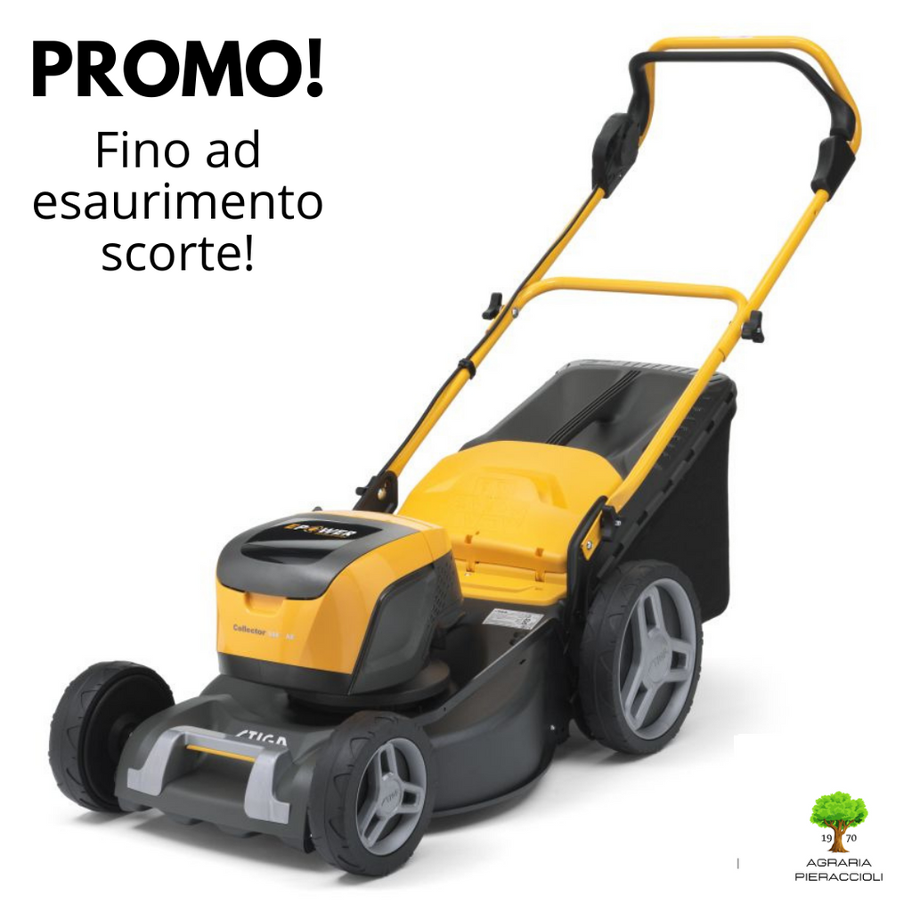 TOSAERBA RASAERBA A BATTERIA STIGA COLLECTOR 548 AE 46cm 1.3kW - CORPO MACCHINA2