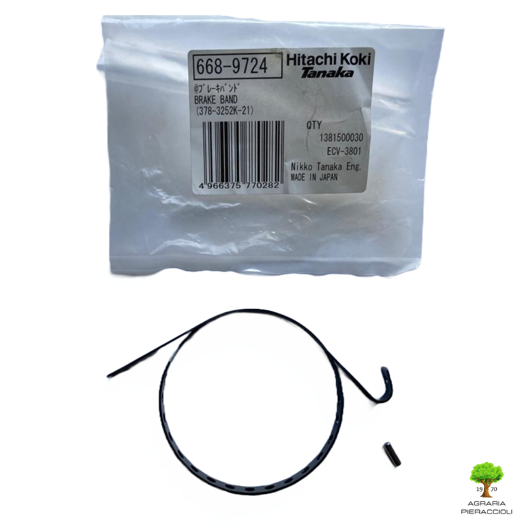 NASTRO E SPINA FRENO CATENA MOTOSEGA HITACHI CS38-45 TANAKA ECV 3801-45011