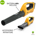 SOFFIATORE A BATTERIA 20V STIGA BL 100e KIT BATTERIA 4Ah + CARICATORE INCLUSI0
