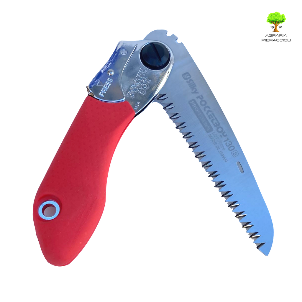 SEGA PIEGHEVOLE SILKY POCKETBOY 130-8 LUNGA 130mm TAGLIO Ø65mm 8 DENTI PER 30mm0