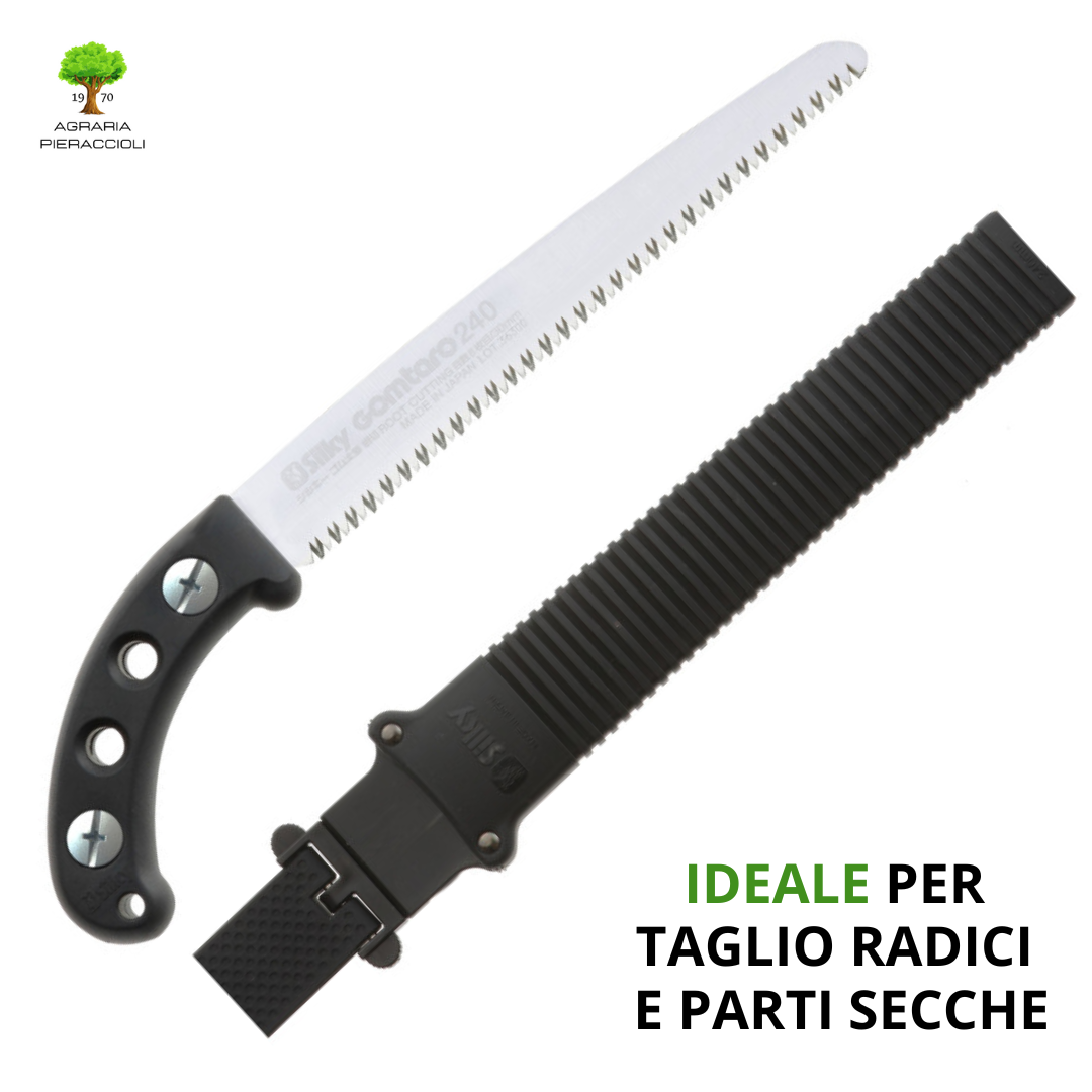 SEGHETTO SEGA FISSO SILKY GOMTARO 240-8 TAGLIO 24cm 153-24 RADICI ROOT CUTTING0