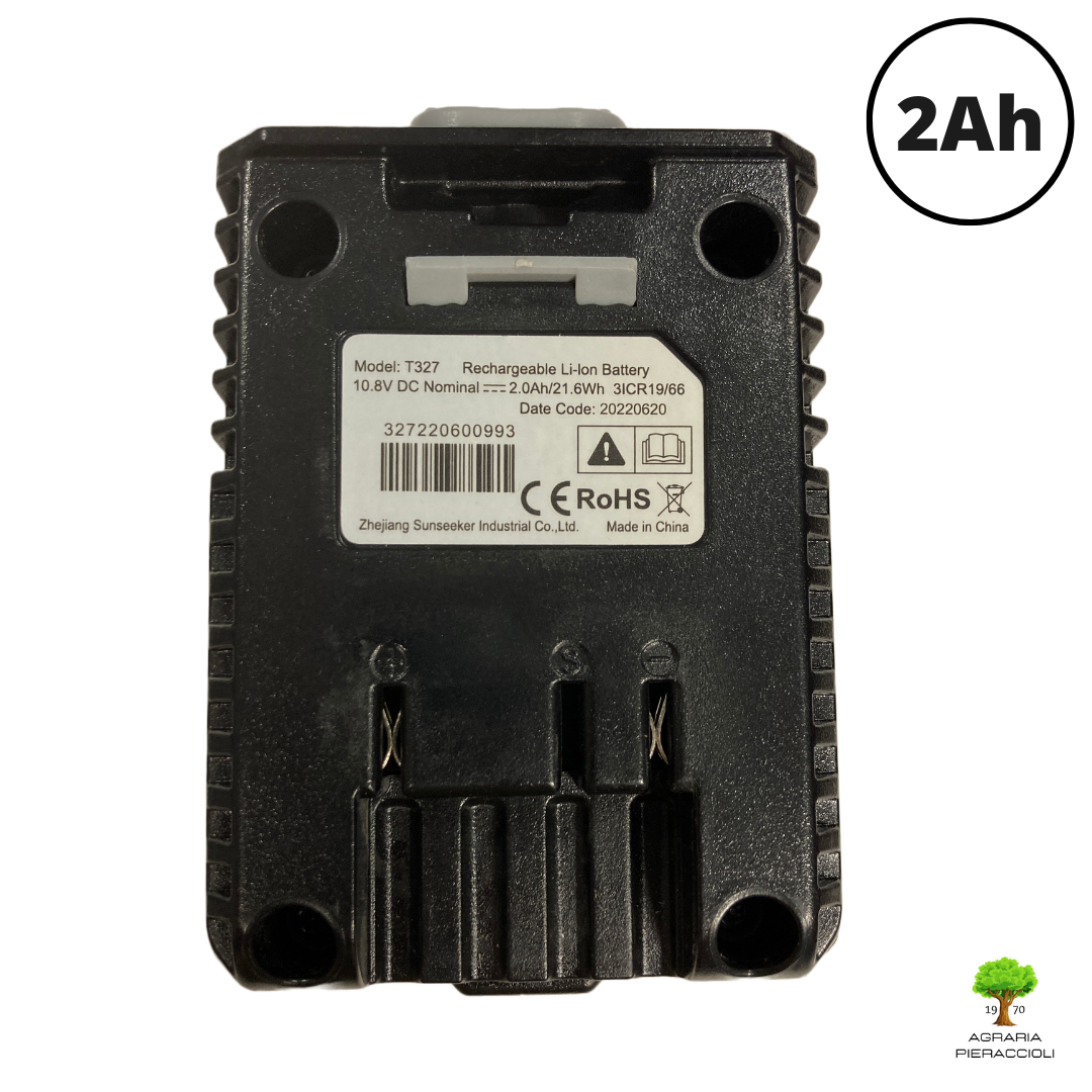 BATTERIA  AVV. ELETTRICO TAGLIAERBA MOTORE LONCIN STIGA COMBI53 SEQ/SVQ TWINCLIP1