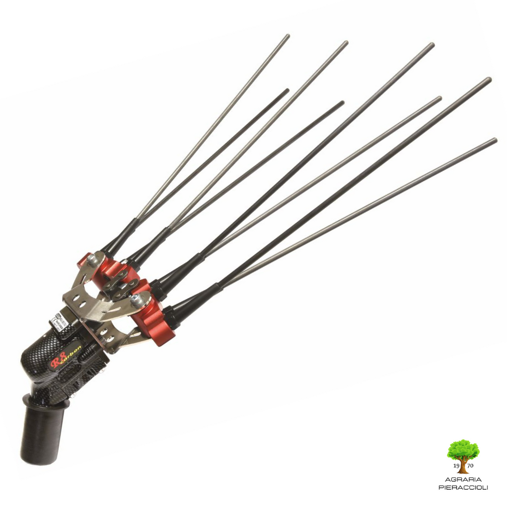 LISAM R8 CARBON SBATTITORE ABBACCHIATORE PETTINE PNEUMATICO RACCOLTA OLIVE 93912