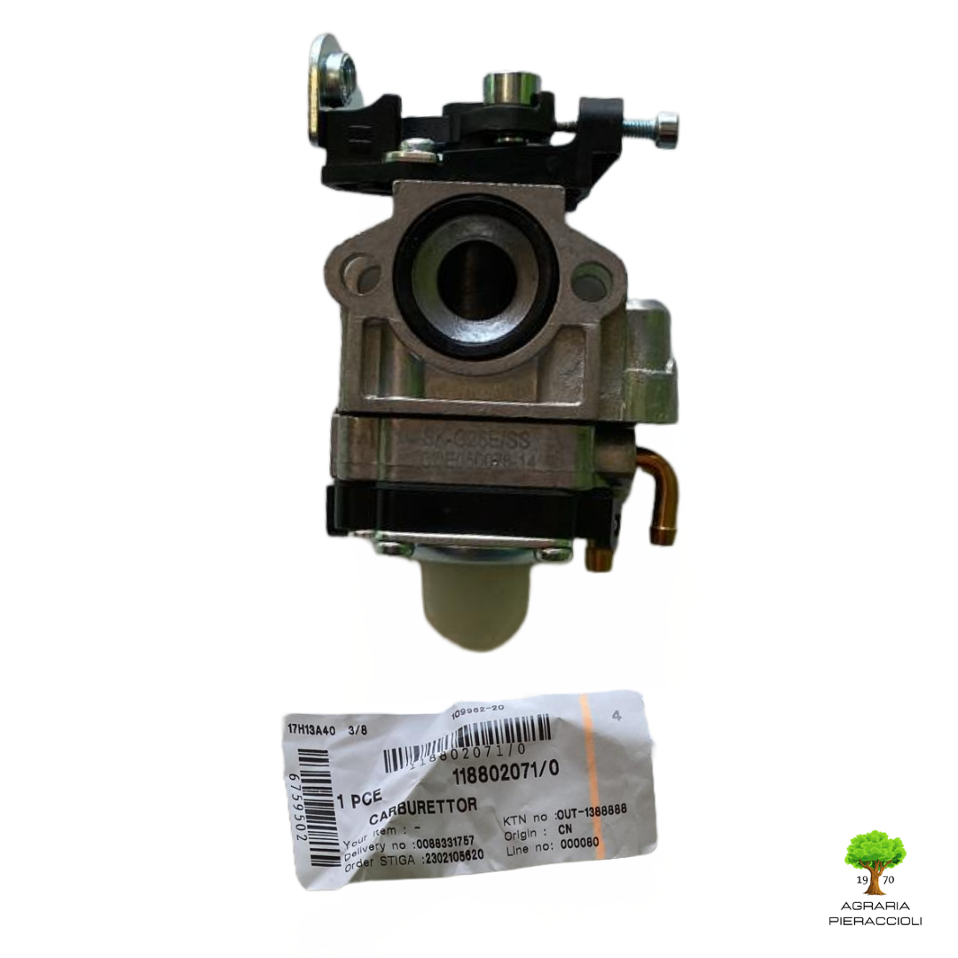CARBURATORE RICAMBI DECESPUGLIATORI  STIGA ALPINA CASTELGARDEN BS25 ST250 TB2500
