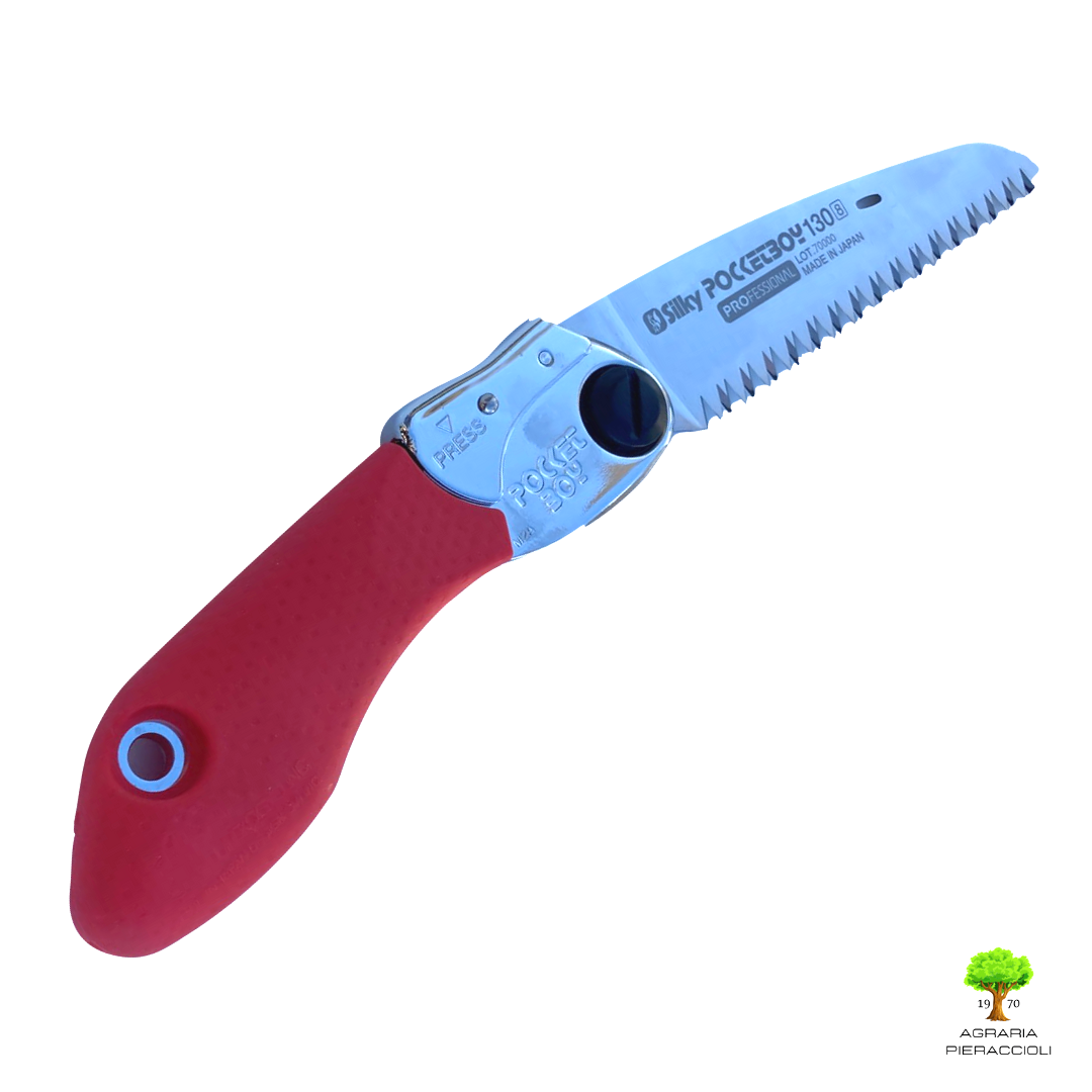 SEGA PIEGHEVOLE SILKY POCKETBOY 130-8 LUNGA 130mm TAGLIO Ø65mm 8 DENTI PER 30mm1