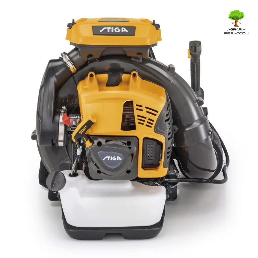 STIGA SOFFIATORE A ZAINO SPALLA A SCOPPIO  BL 980 R 75,6cc 3.1kW PROFESSIONALE3