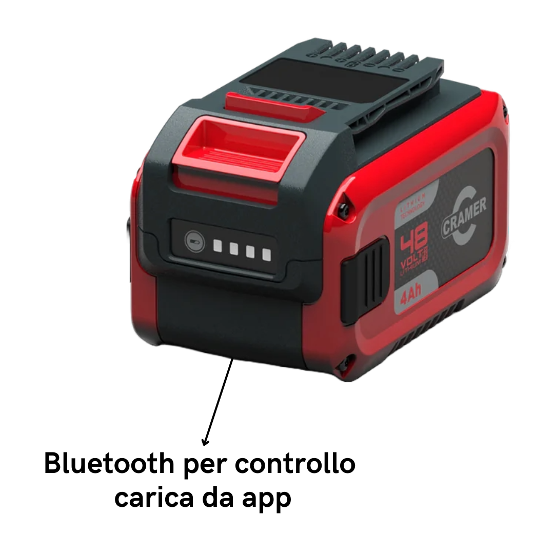 CRAMER 48V192 48V BATTERIA 4Ah + BLUETOOTH COMPATIBILE CON LINEA 48V1