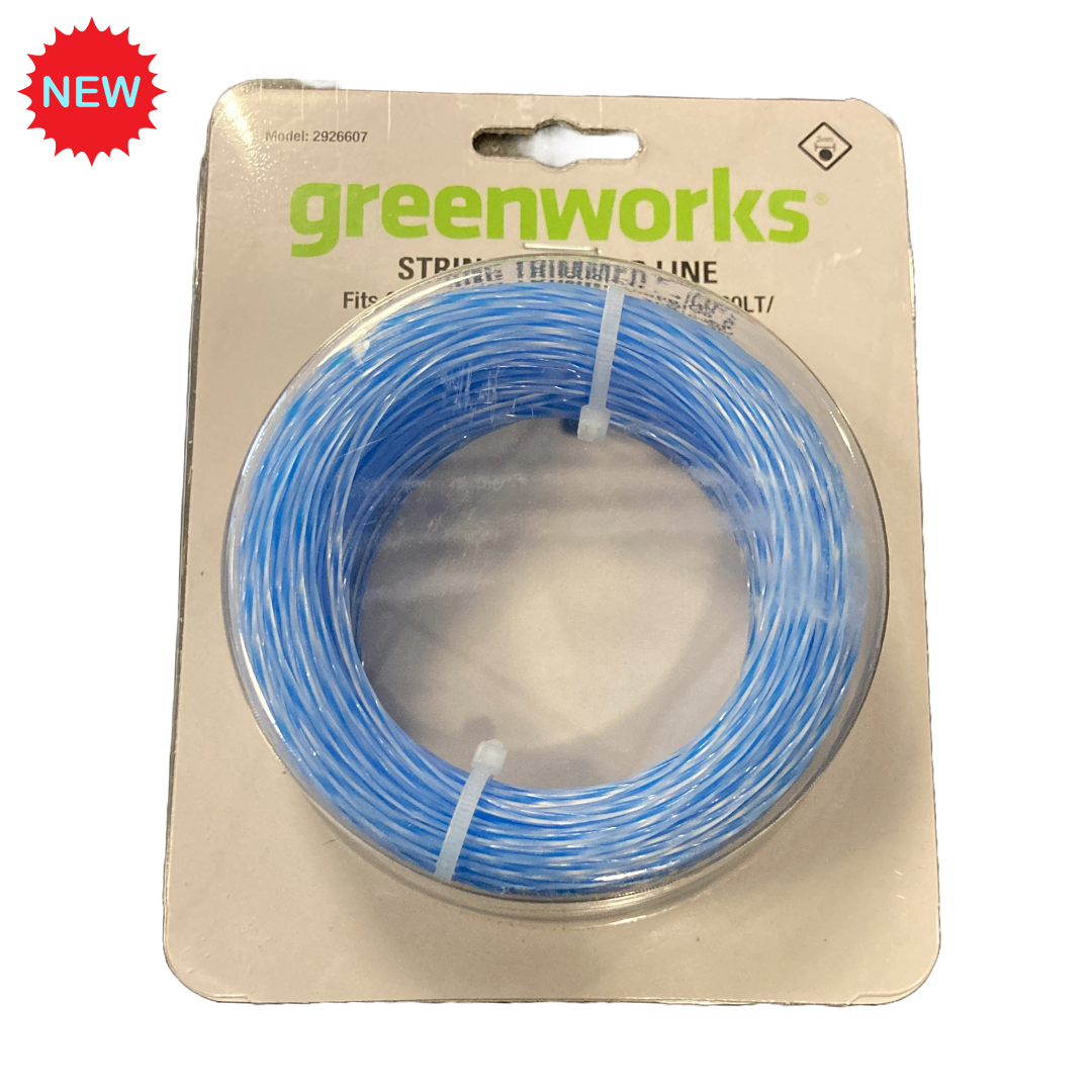 GREENWORKS FILO TONDO Ø 2 mm 20MT DECESPUGLIATORE TAGLIABORDI ORIGINALE 29266070