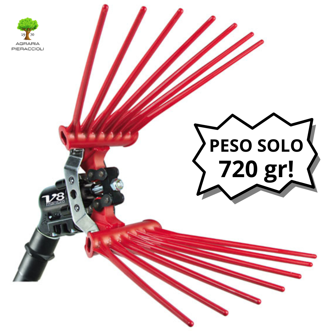 LISAM V8 TITANIUM SBATTITORE ABBACCHIATORE PETTINE PNEUMATICO OLIVE 2000 BATTITI1