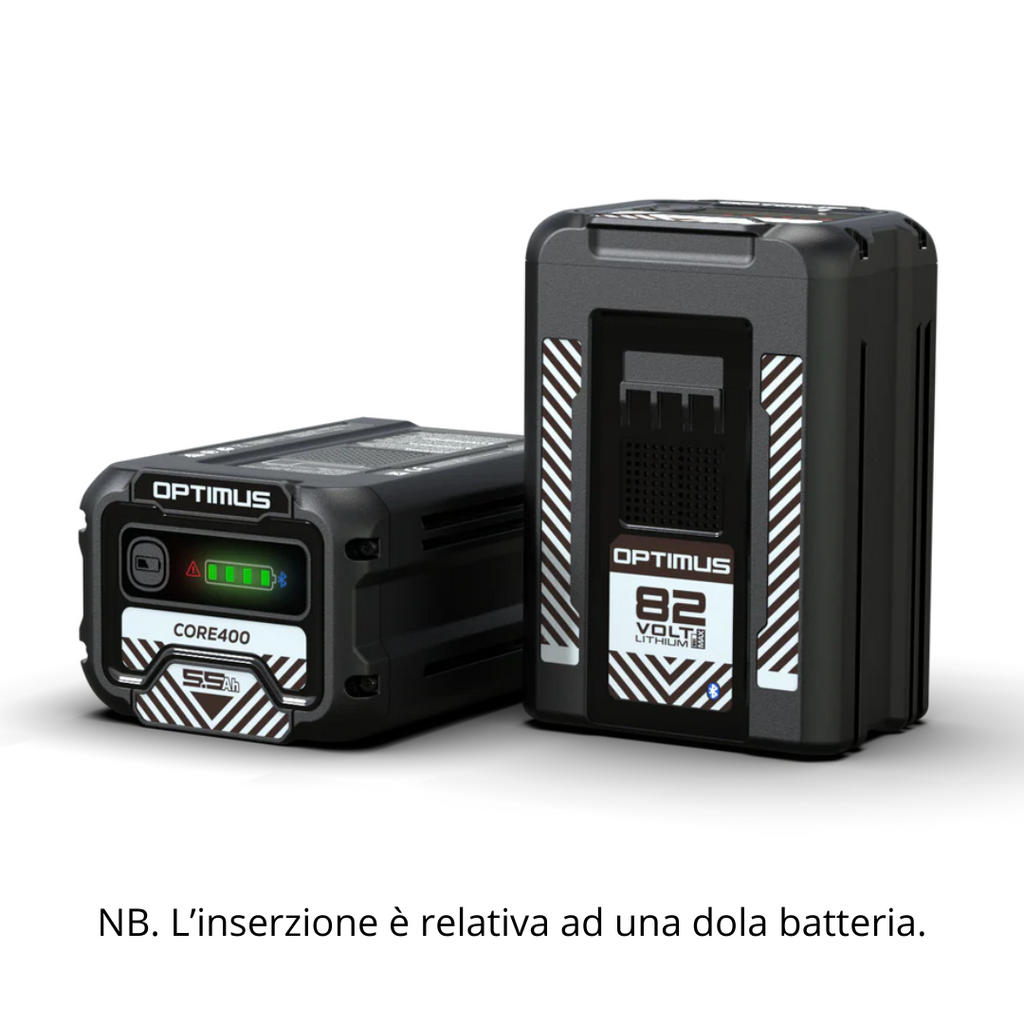 CRAMER BATTERIA CORE 400 OPTIMUS 82V PROFESSIONALE 405Wh LUNGA AUTONOMIA1