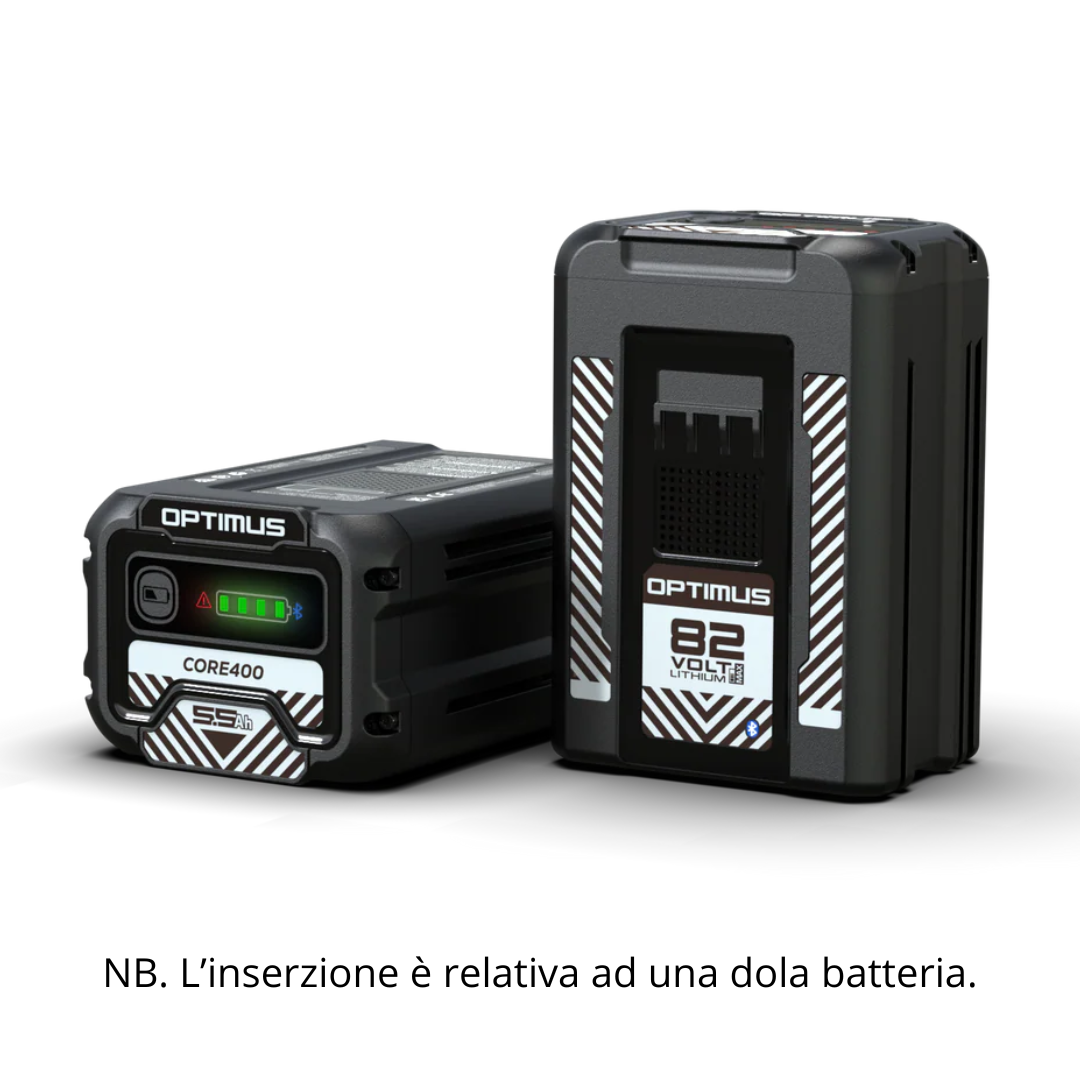 CRAMER BATTERIA CORE 400 OPTIMUS 82V PROFESSIONALE 405Wh LUNGA AUTONOMIA1