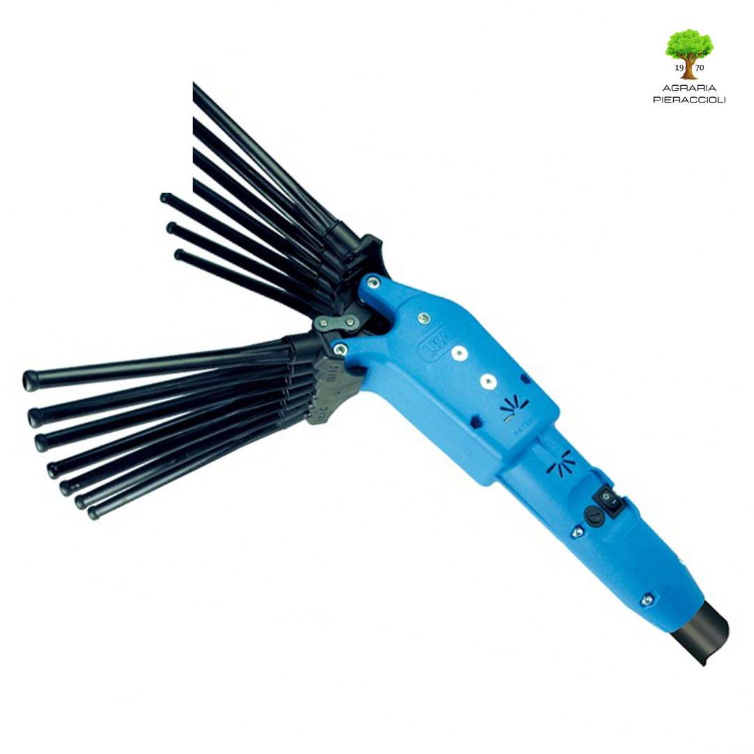 LISAM OLIVECO ABBACCHIATORE SBATTITORE CON ASTA TELESCOPICA 3,4m 12V + CAVO 15m1