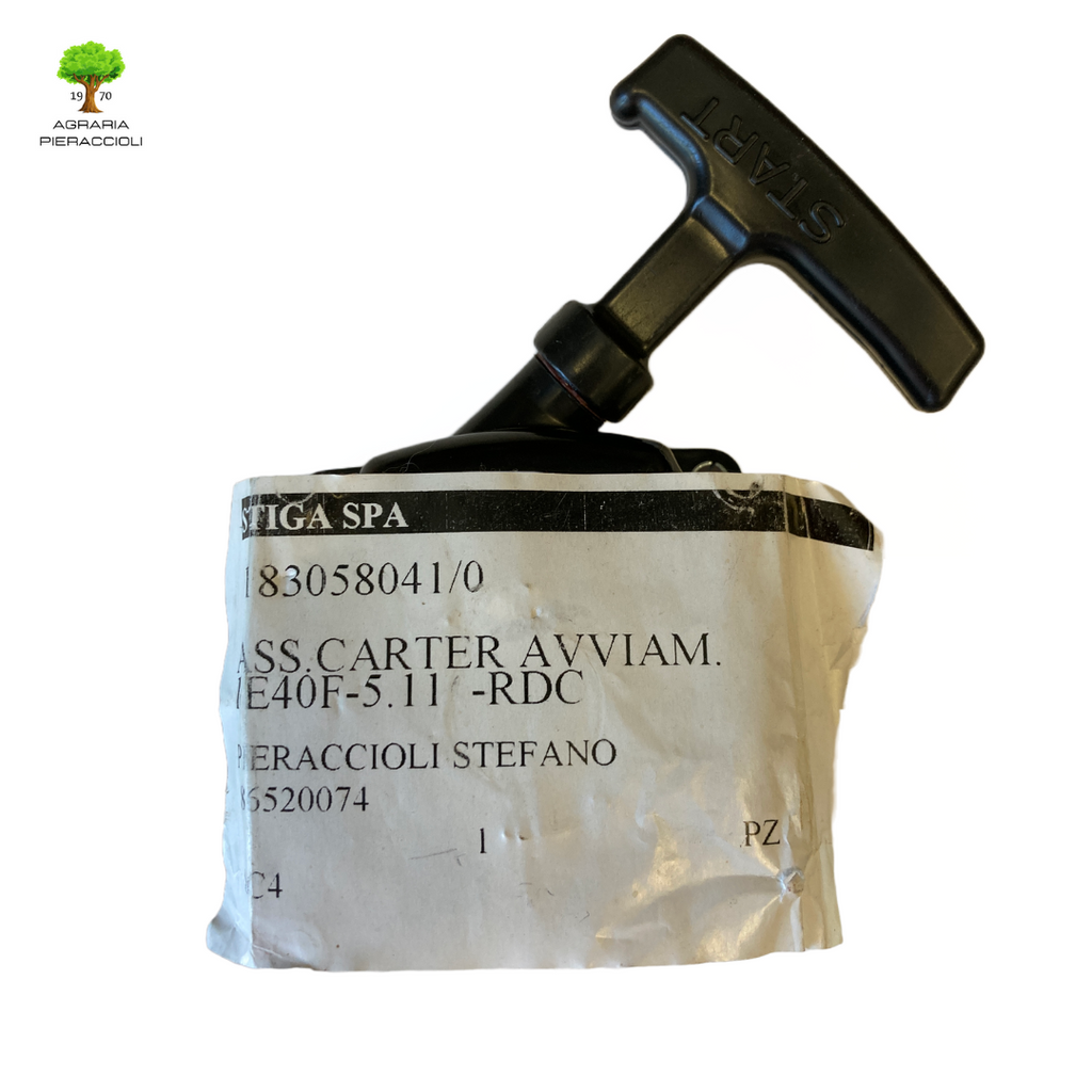 AVVIAMENTO COMPLETO STIGA 183058041/0 DECESPUGLIATORI BJ335 BS34 CB34 SB34 TB343
