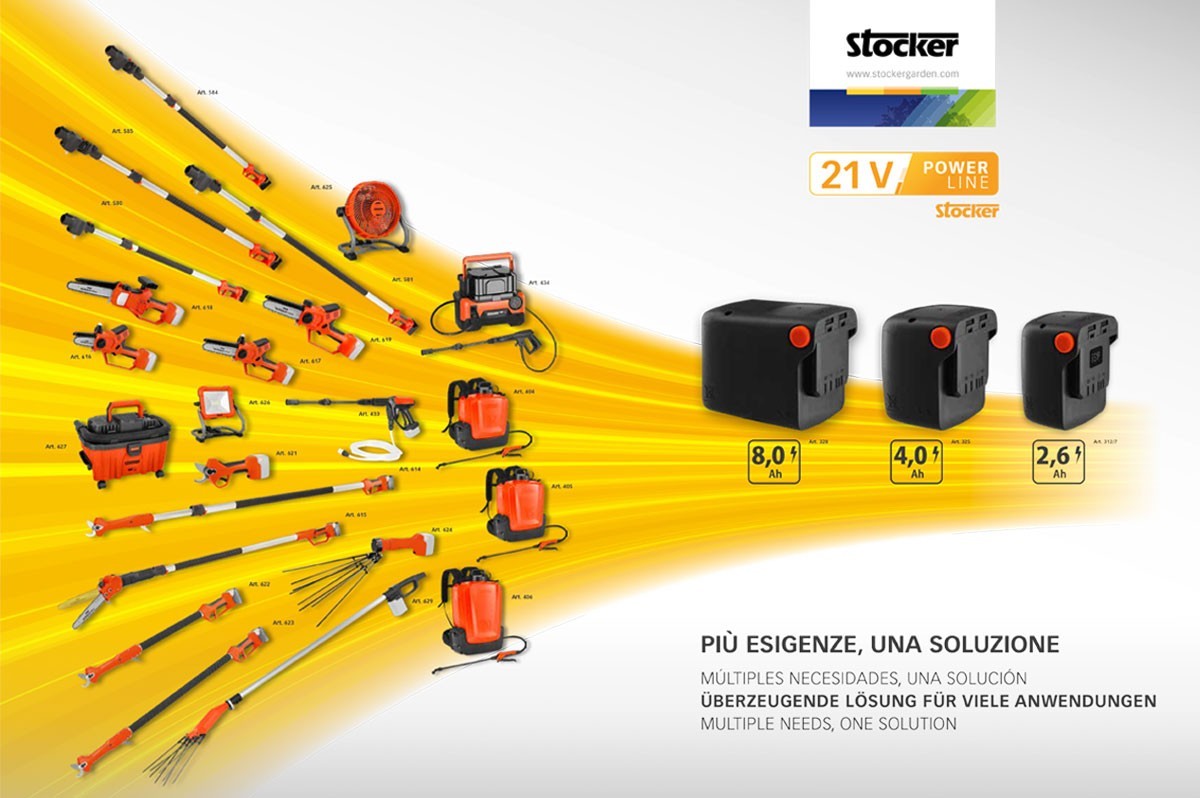 STOCKER CARICABATTERIE CARICATORE DOPPIO ORIGINALE MAGMA SYSTEM 21V + GEYSER 25L4