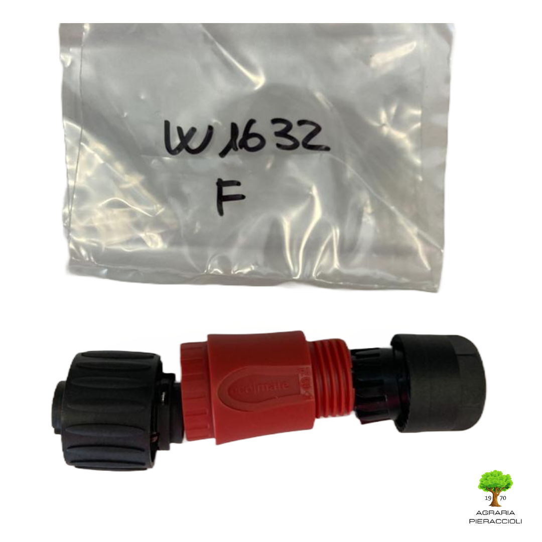 CONNETTORE CAVO FILETTATO FEMMINA LISAM W1632 ABBACCH OLIWATT2 OLIVECO OLIVE-ONE1
