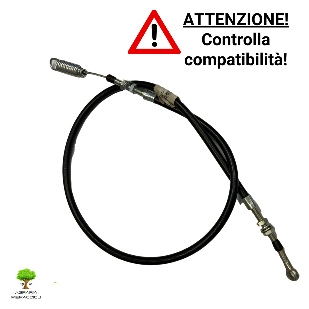 CAVO FRENO ORIGINALE IBEA P5010133 PER MINITRANSPORTER MOTOCARRIOLA IBT-4010