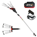 CASTELLARI VERTIGO L 18V ABBACCHIATORE SBATTITORE 240-320cm + KIT BATTERIA 5.2h0