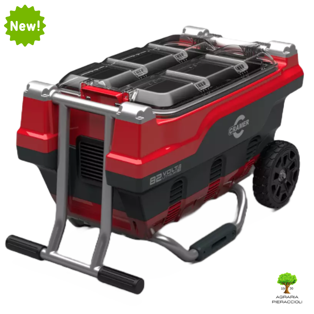 STAZIONE RICARICA RAPIDA CARICABATTERIA 82V CRAMER 82C6 A 6 SLOT PROFESSIONALE0