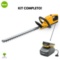 TAGLIASIEPI A BATTERIA 20V STIGA HT 100e KIT BATTERIA 2Ah + CARICABATTERIA0