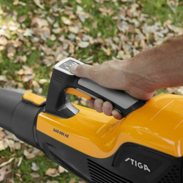 SOFFIATORE A BATTERIA ASSIALE STIGA BL 500 AE BRUSHLESS 48V  SOLO CORPO MACCHINA9