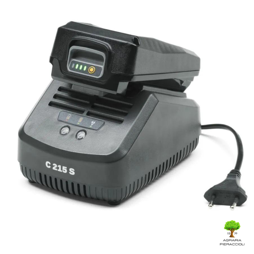 CARICABATTERIE STIGA C 215 S 20V PER SGT SAB SMT SHT 100 COLLECTOR 132 136 1402