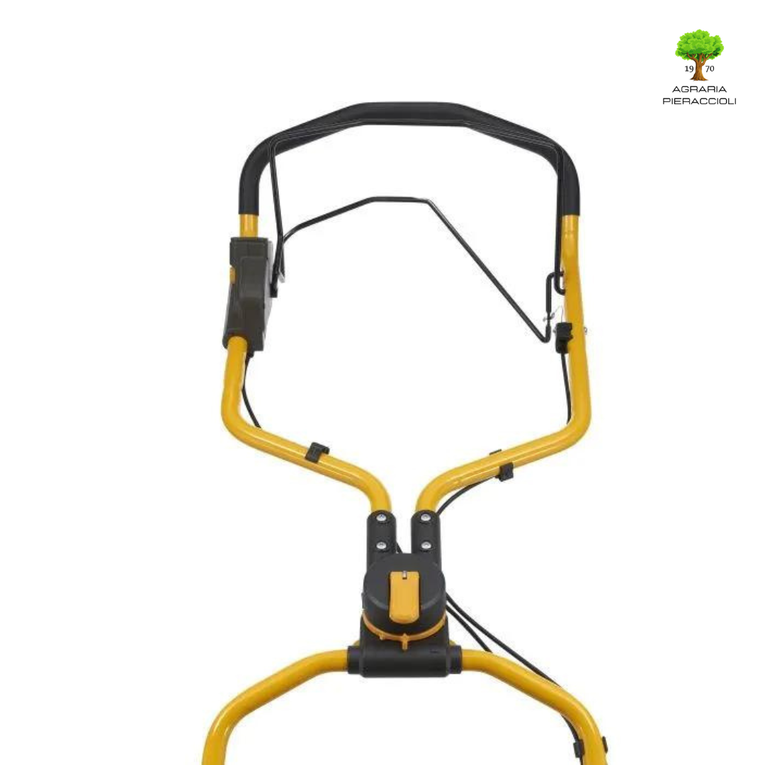 TOSAERBA A BATTERIA STIGA COLLECTOR 548e S 46cm 1.5kW SEMOVENTE CON 2 BATT 4Ah3