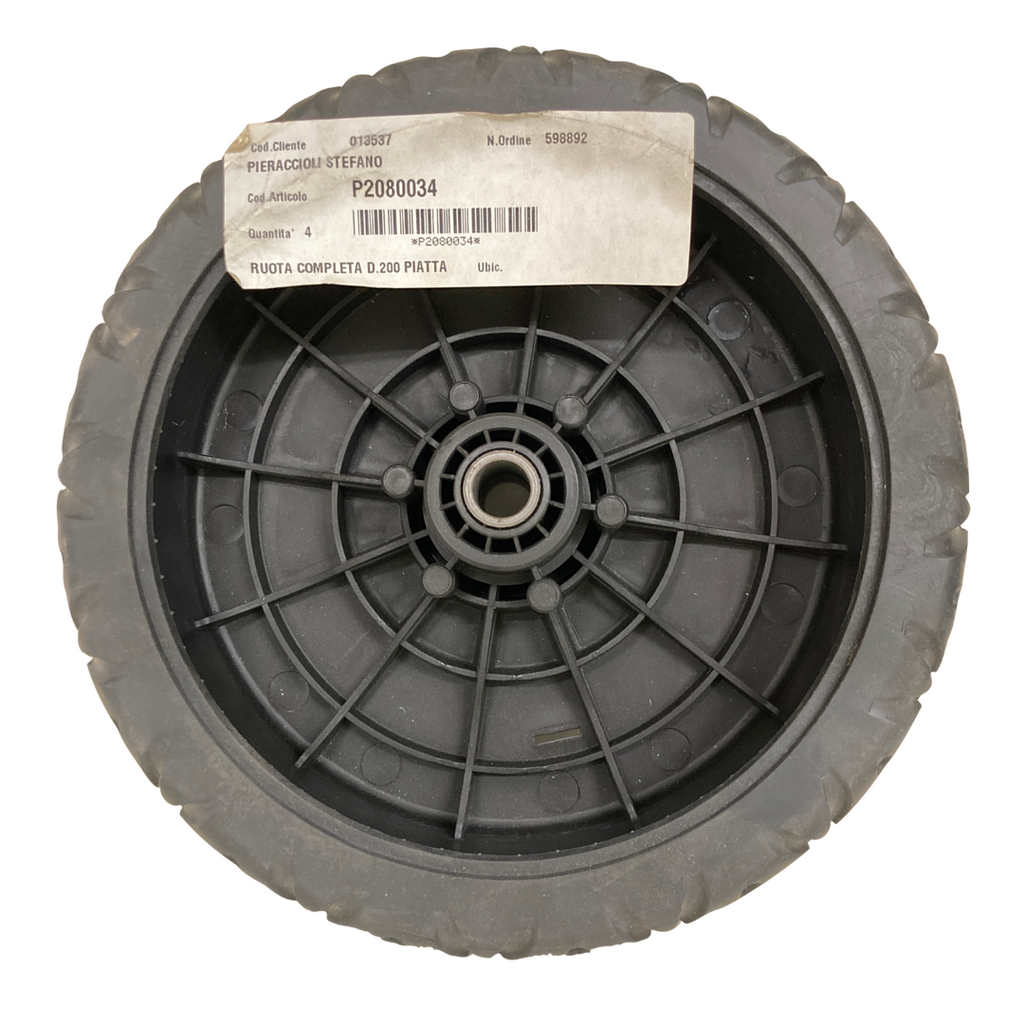 RUOTA IBEA P2080034 RICAMBIO ORIGINALE IBEA PER TOSAERBA 50027 55027 55030 H B0