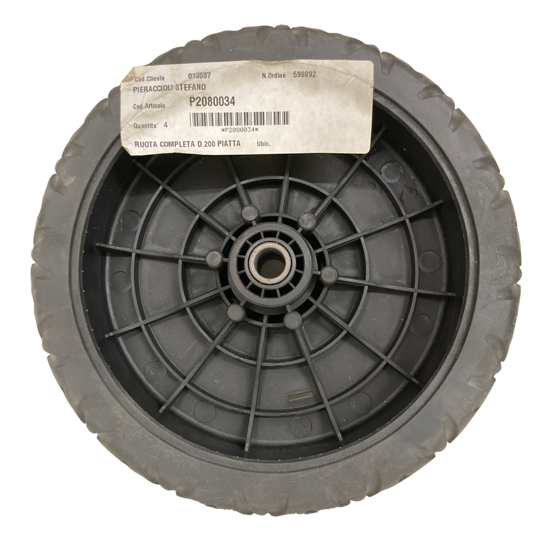 RUOTA IBEA P2080034 RICAMBIO ORIGINALE IBEA PER TOSAERBA 50027 55027 55030 H B0