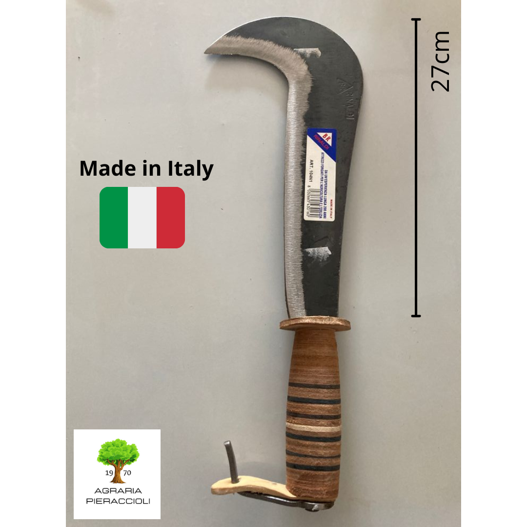 RONCOLA PENNATO RINALDI  VARESE ART.104 N.1 LAMA IN ACCIAIO 27cm MADE IN ITALY5