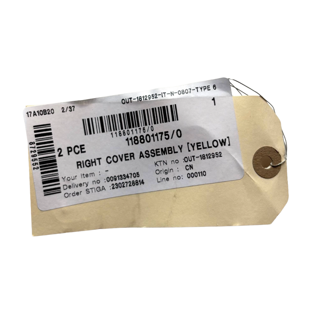 STIGA CARTER FRIZIONE - CATENA COMPLETO 118801175 /0 RICAMBIO ORIGINALE MOTOSEGA2