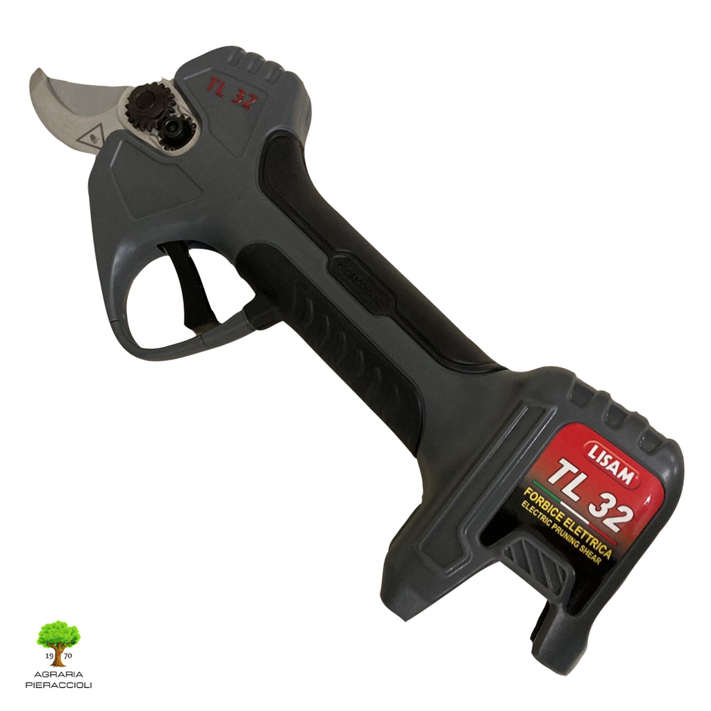 LISAM TL32 FORBICE DA POTATURA A BATTERIA Ø32mm CON 2 BATTERIE FODERO VALIGETTA3