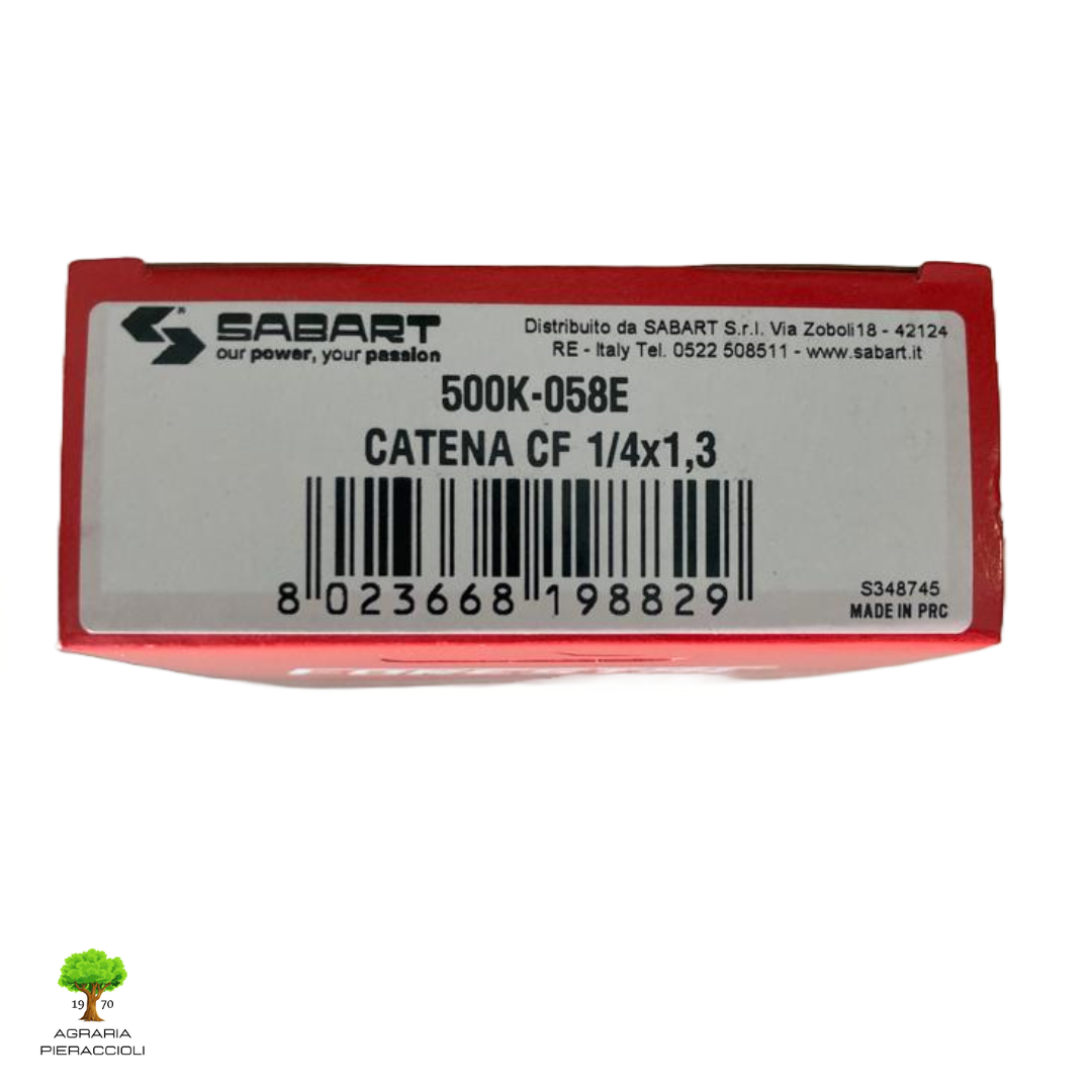 CATENA  FORESTAL MOTOSEGA GD40TCS PASSO 1/4 SPESSORE 1,3mm MAGLIE 58 25AP582