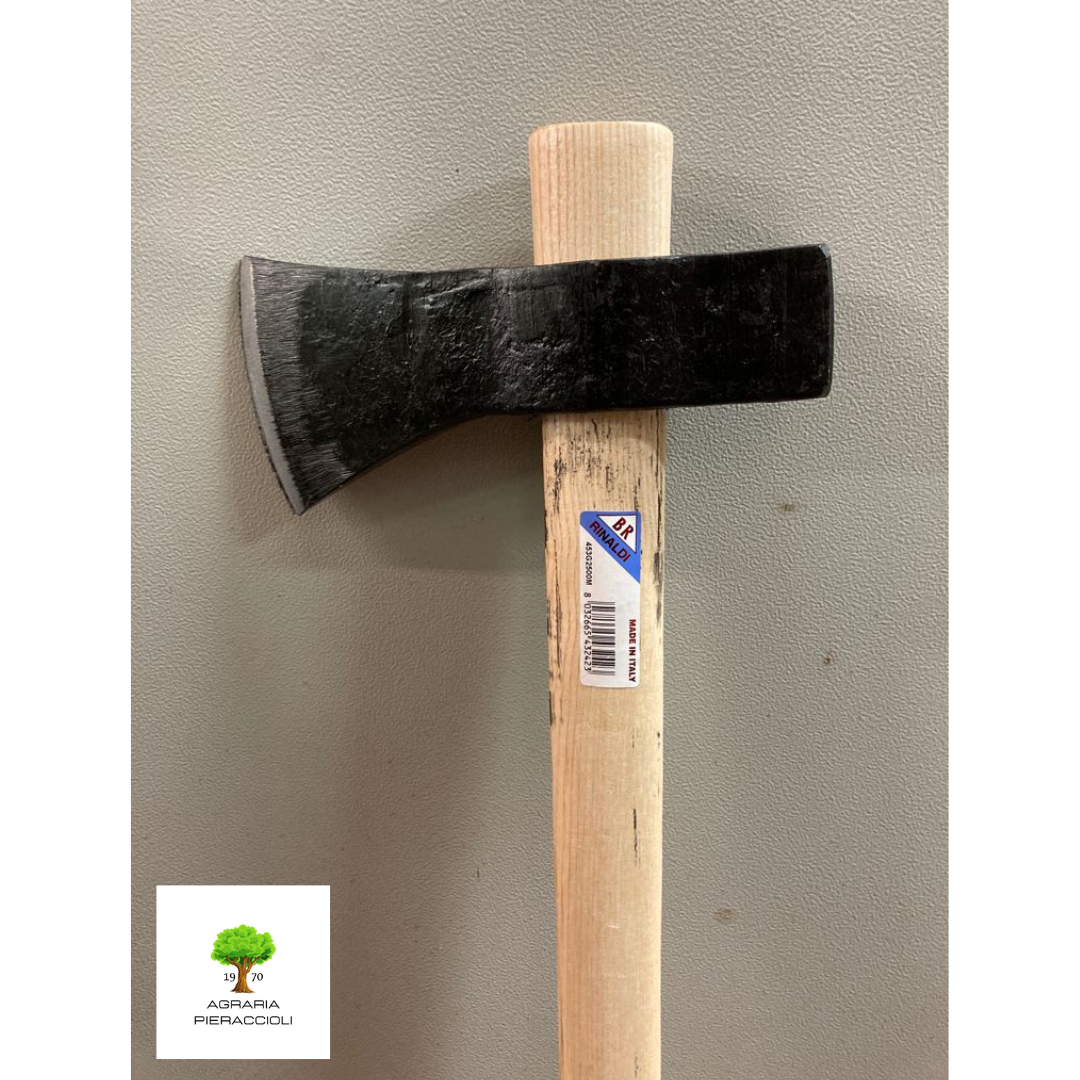 MAZZA SPACCALEGNA RINALDI ART. 453 2500g LAMA ACCIAIO MANICO 88cm MADE IN ITALY1