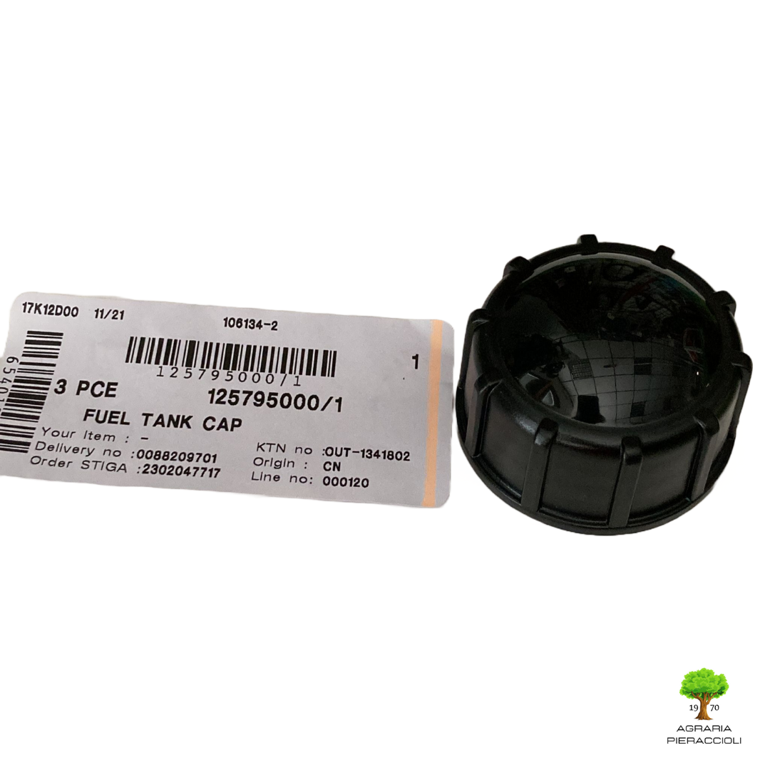 TAPPO SERBATOIO STIGA 125795000 TRATTORINI ESTATE GARDEN ONE PT SOLO TC TM TP XF1