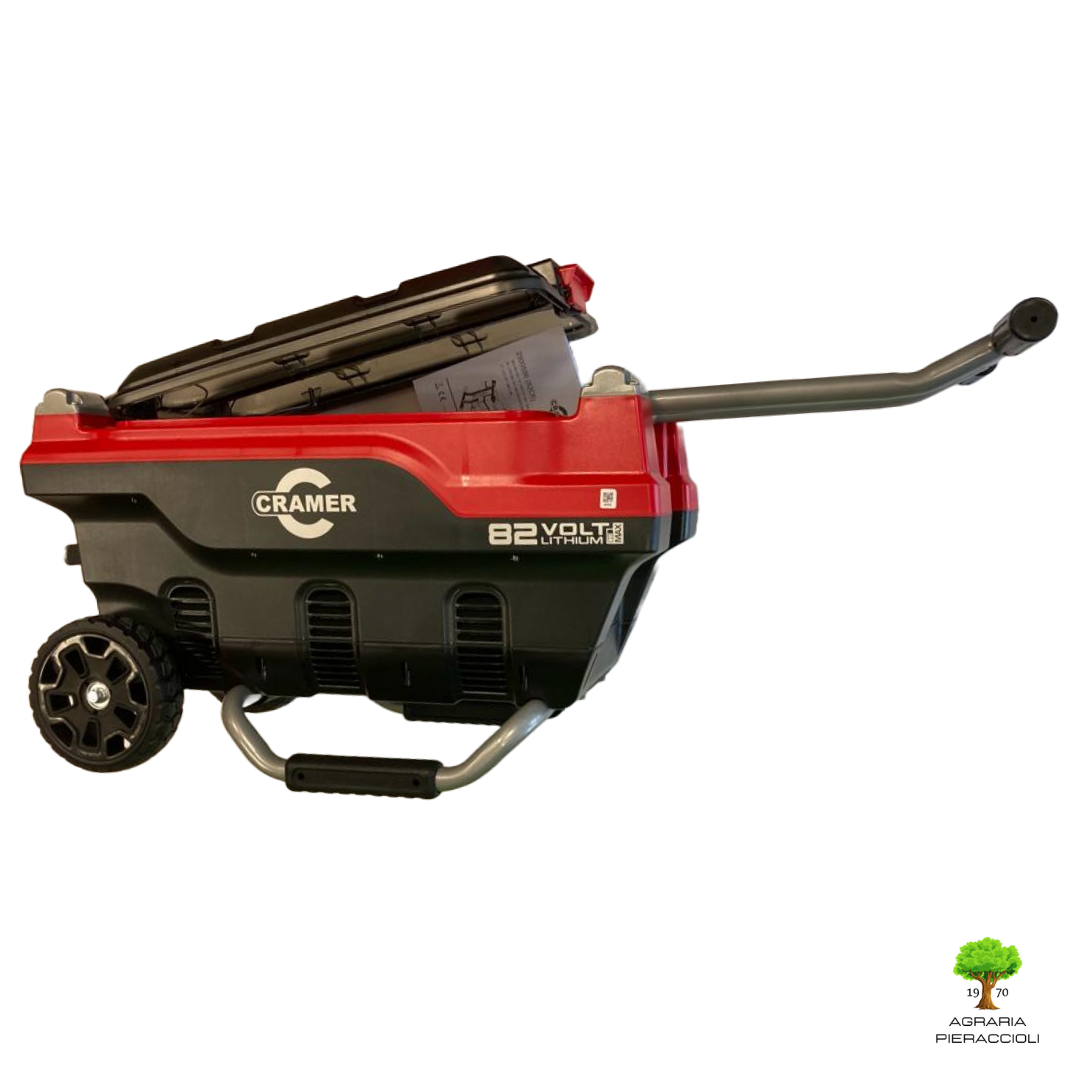 STAZIONE RICARICA RAPIDA CARICABATTERIA 82V CRAMER 82C6 A 6 SLOT PROFESSIONALE2