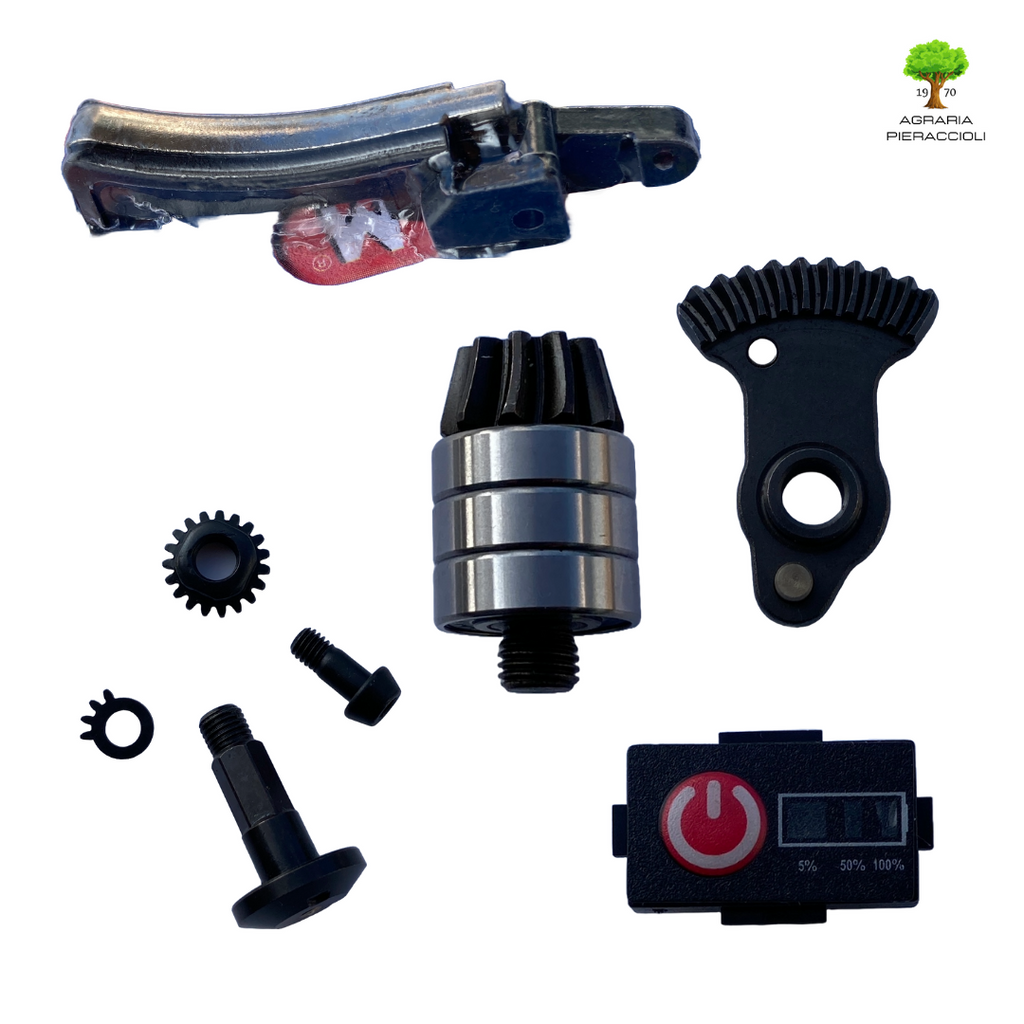 KIT RICAMBI ORIGINALI LISAM FORBICE TL32 TL37 PIGNONE INGRANAGGIO PENDOLARE VITI0