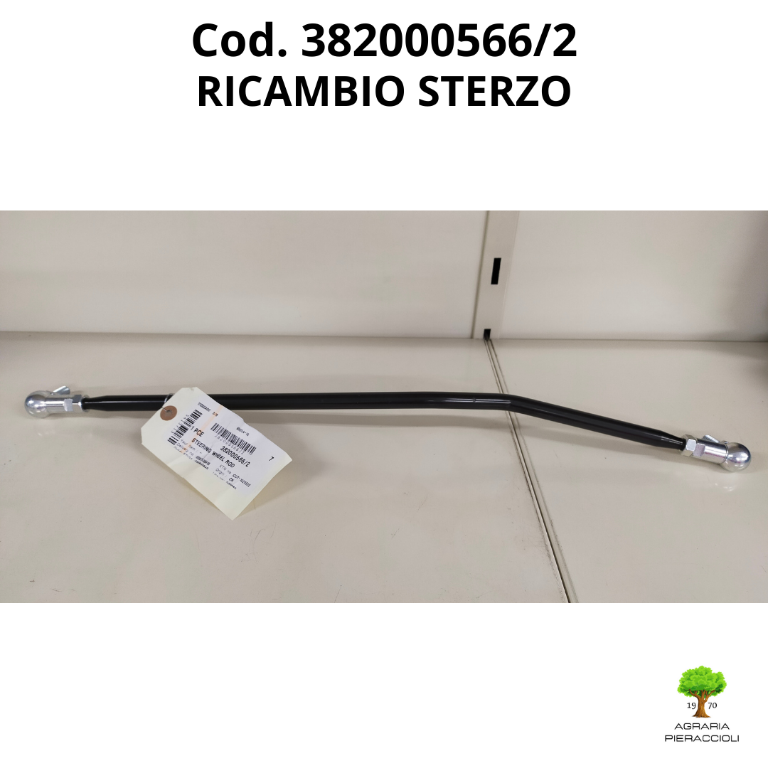 ASTA COMANDO STERZO RICAMBIO ORIGINALE STIGA ALPINA 382000566/2 PER TRATTORINI 0