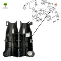 SUPPORTO IN PLASTICA RACCORDO TRASMISSIONE DECESPUGLIATORI HITACHI CG40EF CG47EF0