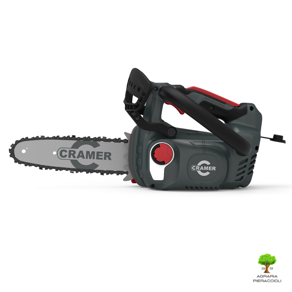 MOTOSEGA PROFESSIONALE 82V CRAMER 82TCS15 CON ZAINO E KIT BATTERIA 2,5Ah3
