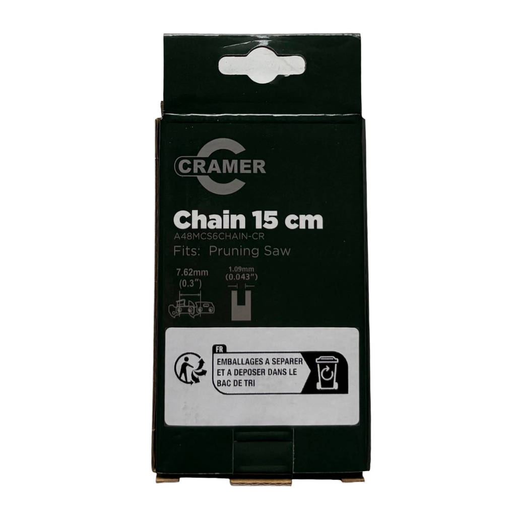 CRAMER CATENA ORIGINALE MINI MOTOSEGA POTATORE A BATTERIA 48MCS 32 MAGLIE 1,1mm2