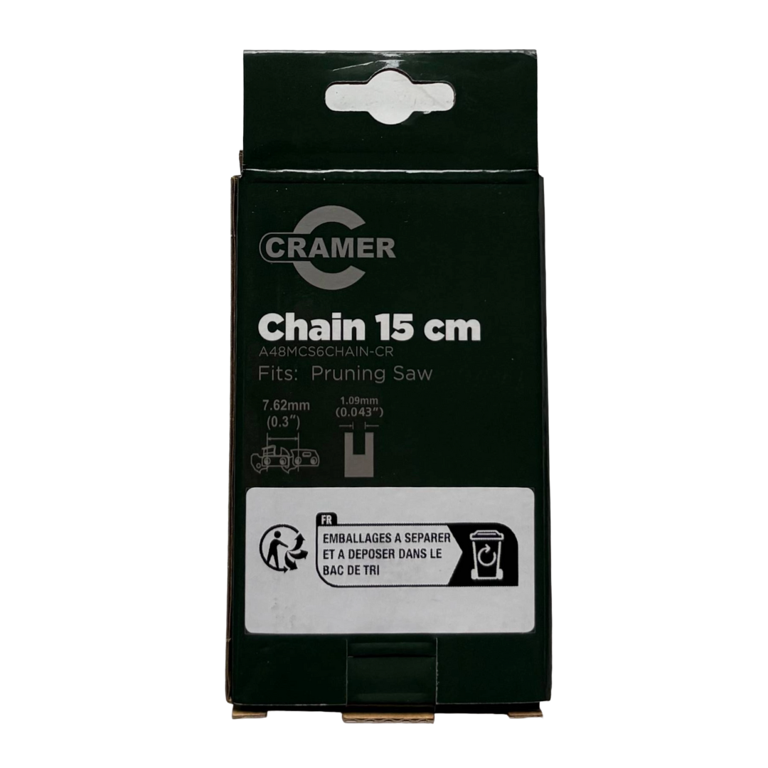 CRAMER CATENA ORIGINALE MINI MOTOSEGA POTATORE A BATTERIA 48MCS 32 MAGLIE 1,1mm2