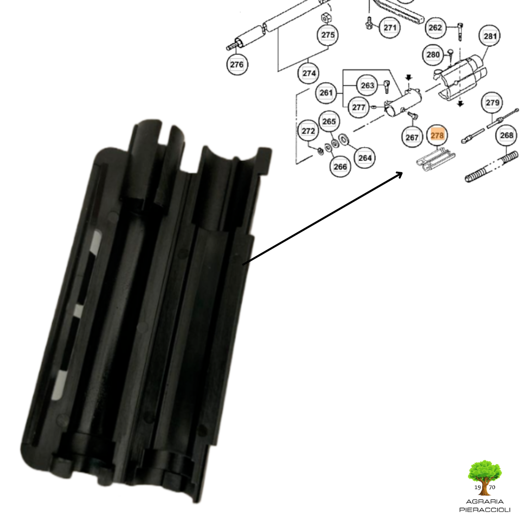 RACCORDO CAVI ACCELERATORE PER DECESPUGLIATORI HITACHI CG40EF CG47EF TANAKA SUM0