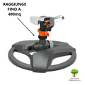 IRRIGATORE A IMPULSO A SETTORI GARDENA PREMIUM 8135 COPERTURA FINO A 490mq0