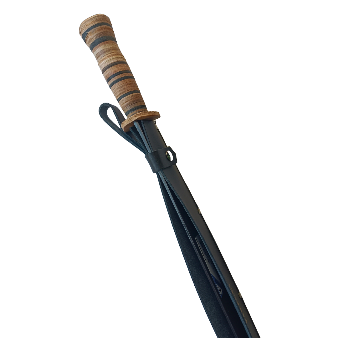 MACHET  RONCOLA RINALDI 135 LAMA 45cm IN ACCIAIO FODERO IN CUOIO MADE IN ITALY4