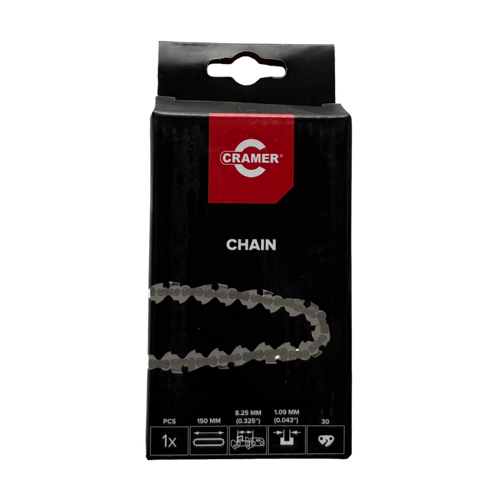 CRAMER CATENA  X MOTOSEGA POTATORE A BATTERIA 48MCSX  30 MAGLIE  325" 1,1mm1